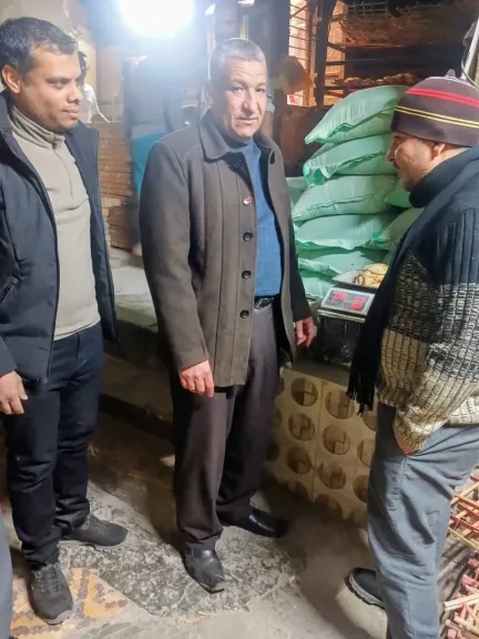 محافظ أسيوط: ضبط دقيق بلدي مدعم قبل تداوله بالسوق السوداء وتحرير 282