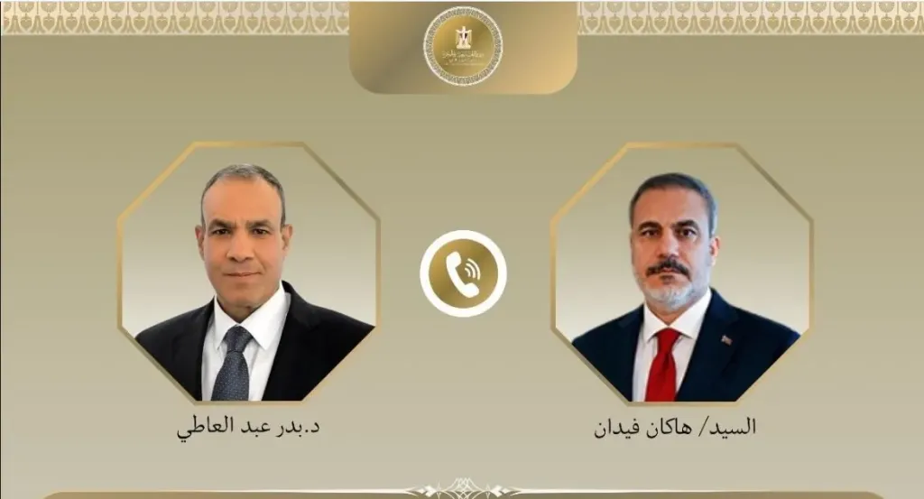 اتصال هاتفي بين وزير الخارجية ونظيره التركي