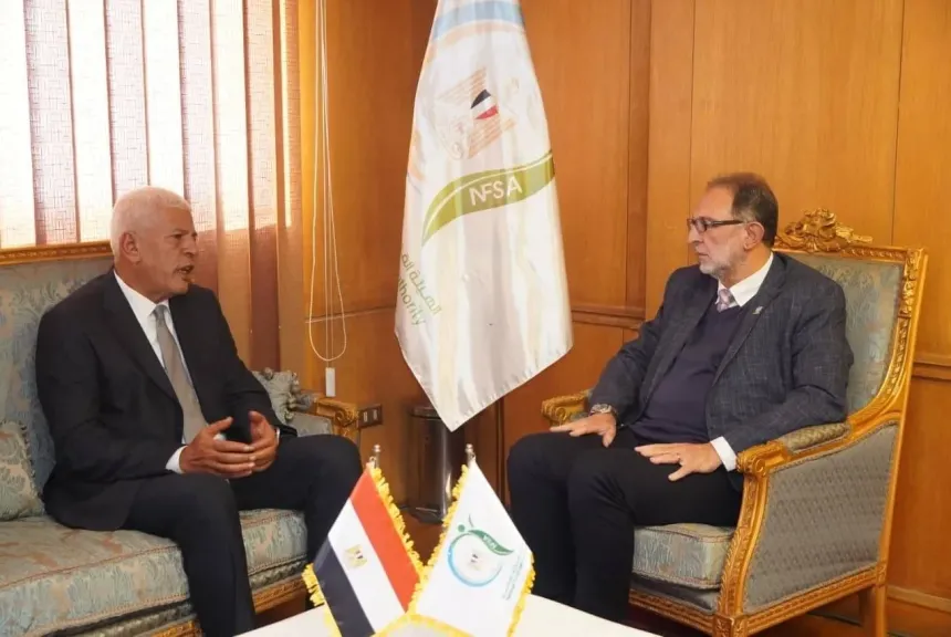 رئيس الهيئة القومية لسلامة الغذاء يستقبل نقيب الزراعيين لتعزيز التعاون المشترك