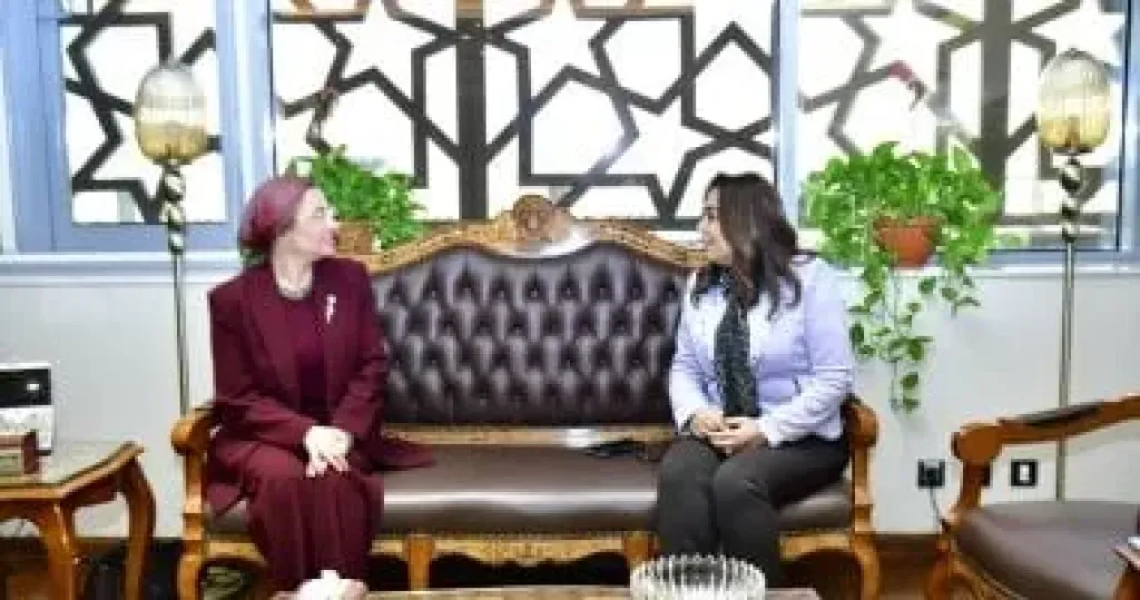 وزيرة التنمية المحلية تستقبل أمينة اتفاقية الأمم المتحدة لمكافحة التصحر