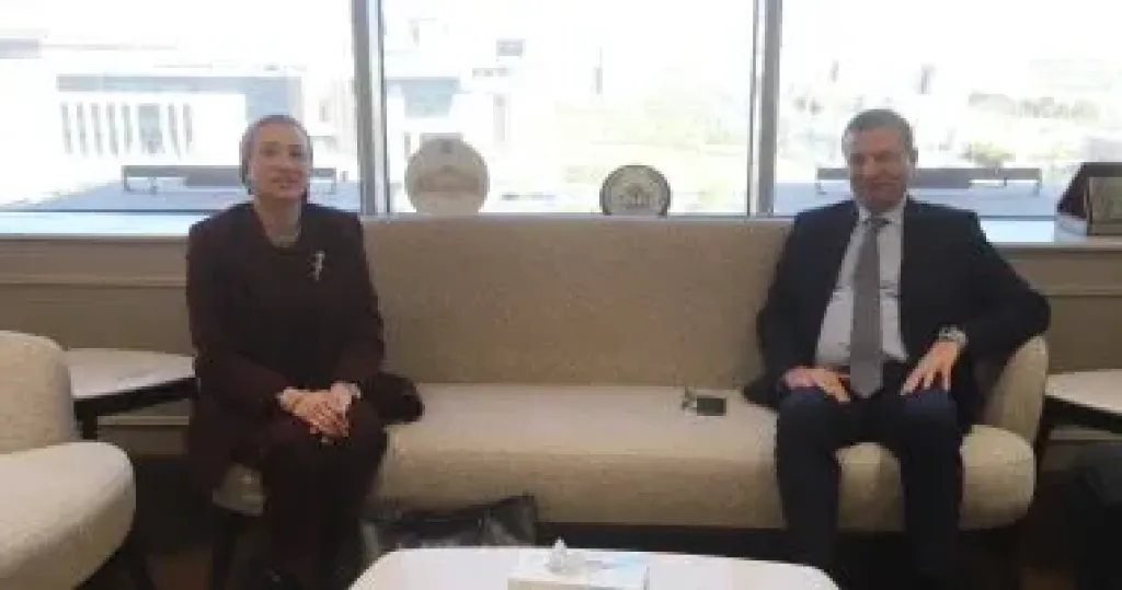 وزير الزراعة يستقبل الأمين التنفيذى لاتفاقية الأمم المتحدة لمكافحة التصحر