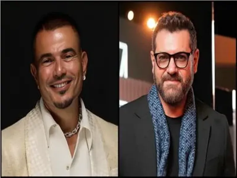 عمرو يوسف عن الهضبة: دمه خفيف جدًا.. وباخد رأيه في أعمالي