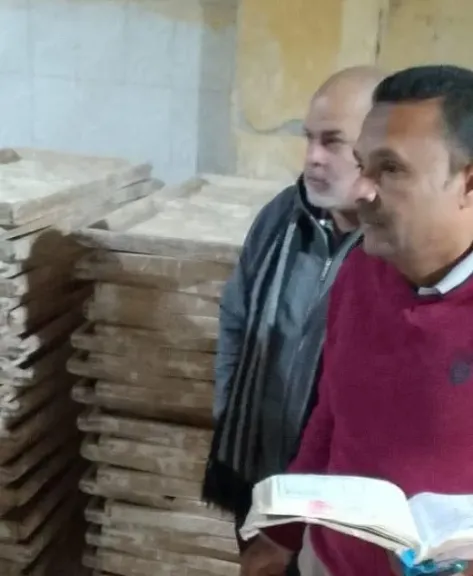 تحري محضر تصرف فى 32 شيكارة دقيق 19 مخالفة متنوعه بببا بنى سويف