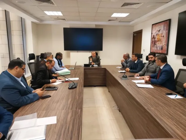 نائب رئيس جهاز تنمية التجارة الداخلية يبحث تعظيم الاستفادة من أصول الجهاز