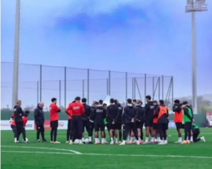 منتخب مصر يواصل تدريباته استعدادًا لمواجهة جنوب أفريقيا في كأس الأمم الأفريقية |صور