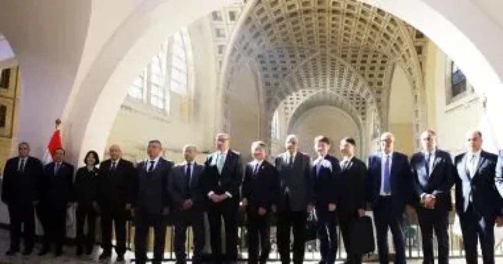 محكمة النقض تستقبل وفدًا من المحكمة العليا بكوريا الجنوبية