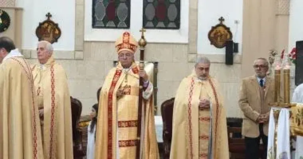 المطران جورج شيحان يترأس قداس عيد الميلاد بكاتدرائية القديس يوسف بالظاهر