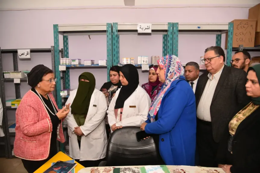 نائب وزير الصحة تتفقد منشآت صحية بمحافظة الدقهلية وتستعرض حصاد الملف السكاني