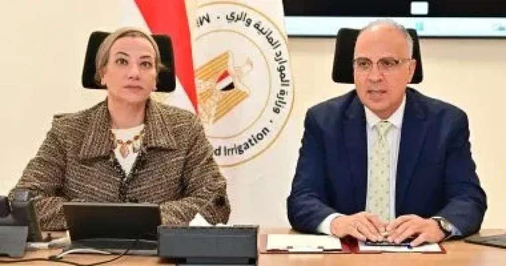 وزير الرى يلتقى الأمينة التنفيذية لاتفاقية مكافحة التصحر