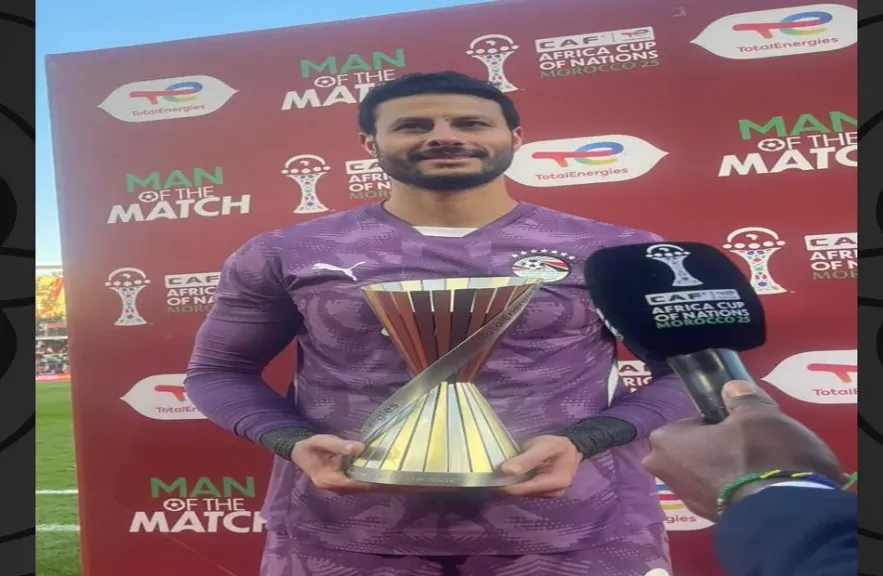 محمد الشناوي رجل مباراة الفراعنة وجنوب إفريقيا ويقود مصر للتأهل المبكر
