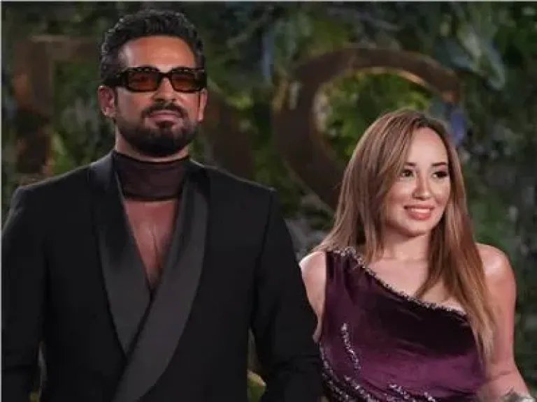 عمرو سعد يهنيء زوجته شيماء فوزي على «باي باي حبي»