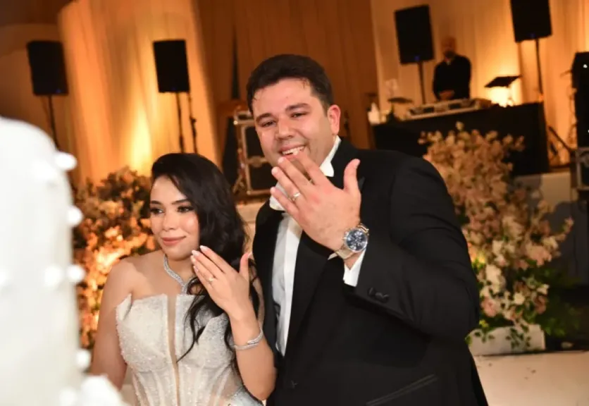 النائب أكمل  فاروق عبدالعال يحتفل بزفاف ابنه النقيب سيف بحضور أعضاء مجلس النواب والشيوخ