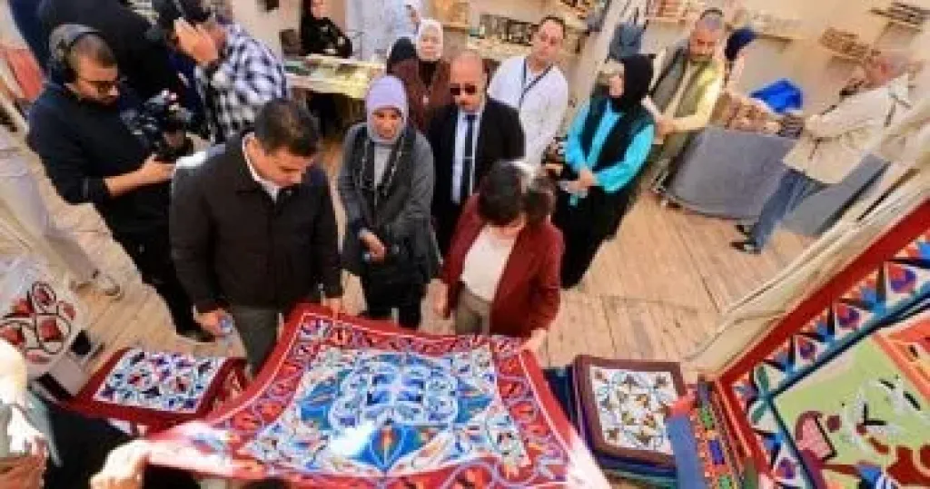وزارة التضامن تفتتح فعاليات معرض ديارنا للحرف اليدوية والتراثية بالجونة