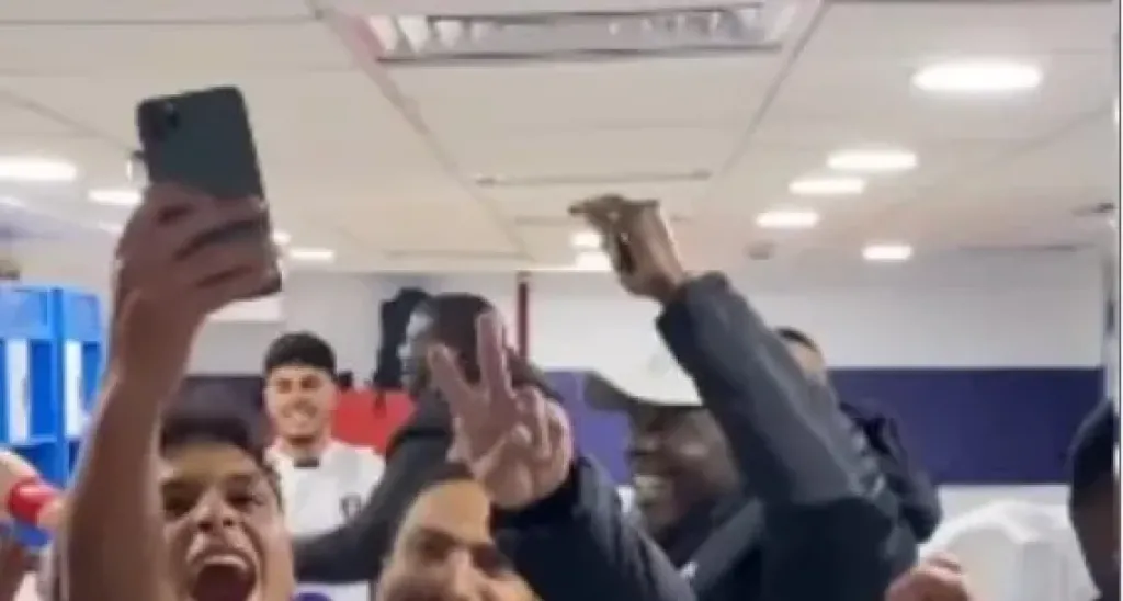 شاهد احتفالات لاعبى المصرية للاتصالات بالفوز على الأهلى فى كأس مصر