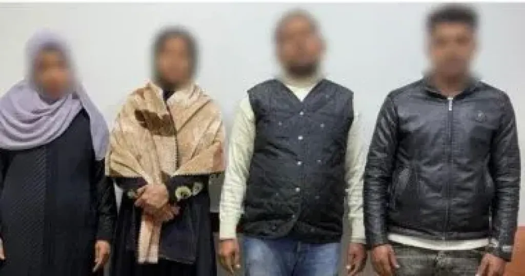 الداخلية تضبط 4 أشخاصا يوزعون أموالا بمحيط لجان المراغة