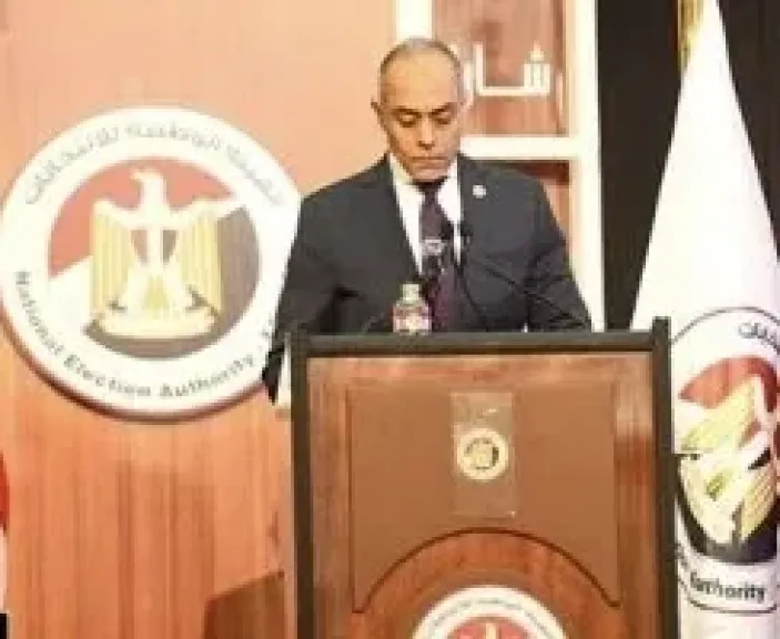 بدء مؤتمر الهيئة الوطنية للانتخابات لإطلاع الرأي العام على تفاصيل جولة الإعادة