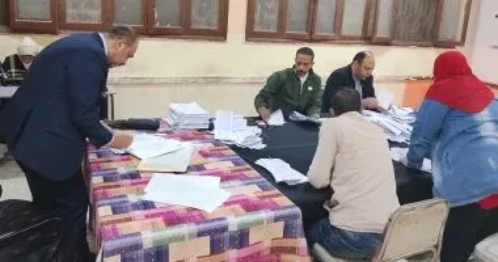 بدء فرز الأصوات بعد انتهاء جولة إعادة انتخابات النواب بالدوائر الـ19 الملغاة