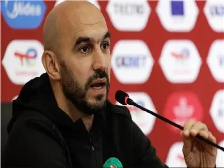 وليد الركراكي: نسبة الفوز لـ أسود الأطلس أمام السنغال بنهائي الكان 51%