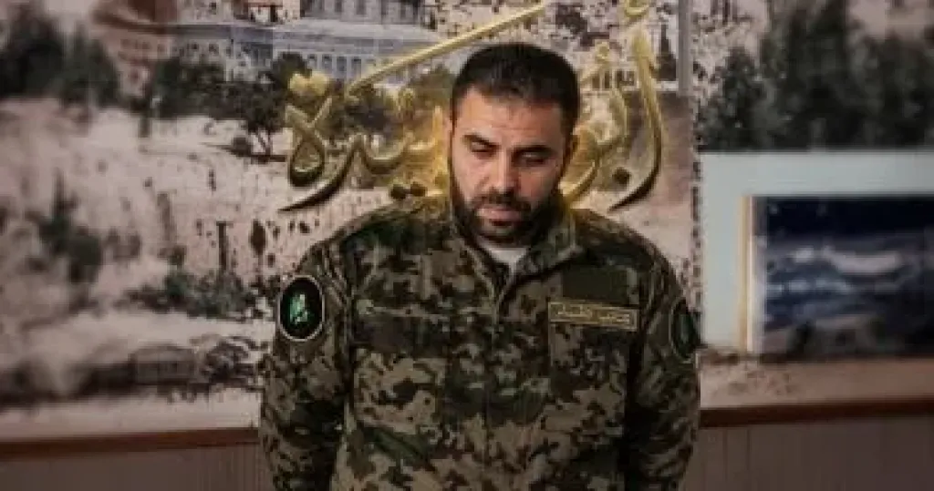 حذيفة الكحلوت المعروف باسم أبو عبيدة والذى أعلنت الحركة استشهاده رسميا