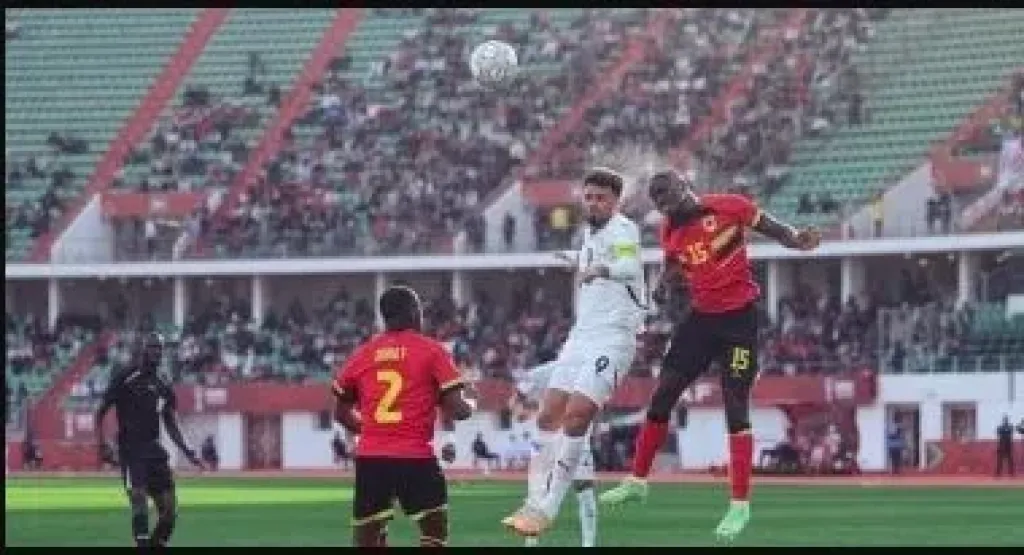 القائم يمنع منتخب أنجولا من التقدم على الفراعنة فى الدقيقة 53