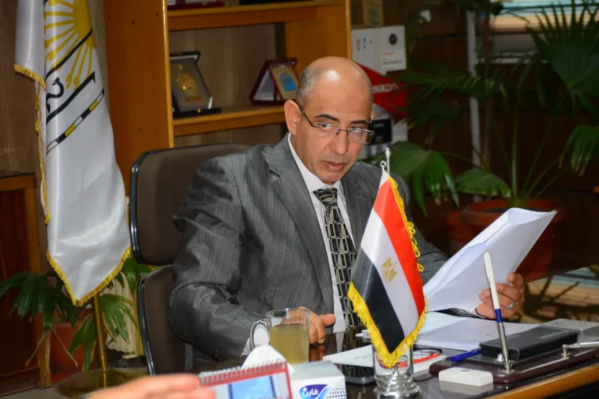 اجتماع مجلس إدارة مركز المؤتمرات ودار الضيافة بجامعة أسيوط لمتابعة تطوير