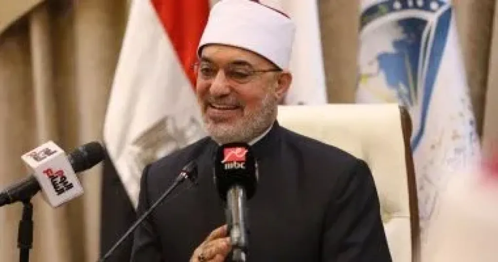 مفتى الجمهورية يهنئ الرئيس السيسى بالعام الميلادى الجديد