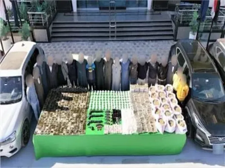 ضبط بؤر إجرامية لجالبي ومتجري المواد المخدرة بعدة محافظات