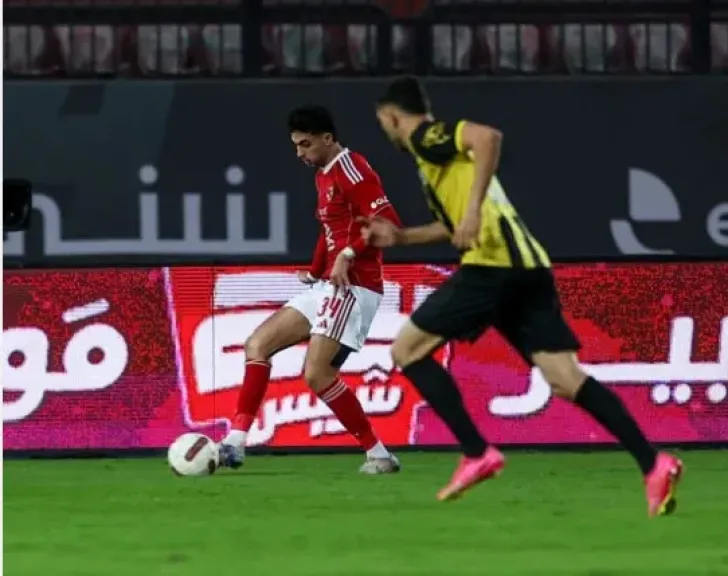 الشوط الأول ..المقاولون يتقدم على الأهلي بثنائية في كأس عاصمة مصر.. صور