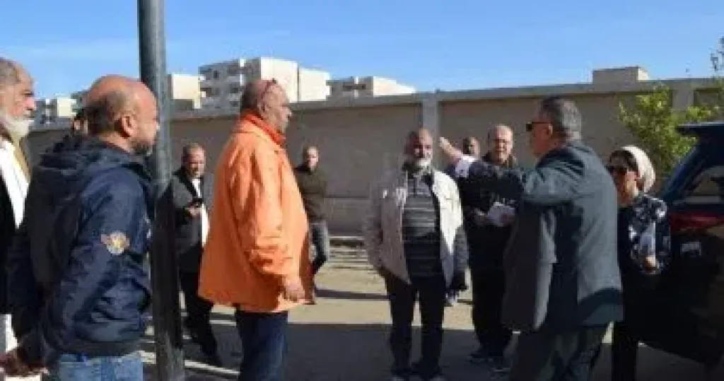 رئيس مياه القناة يتابع سير العمل بقطاع الإسماعيلية