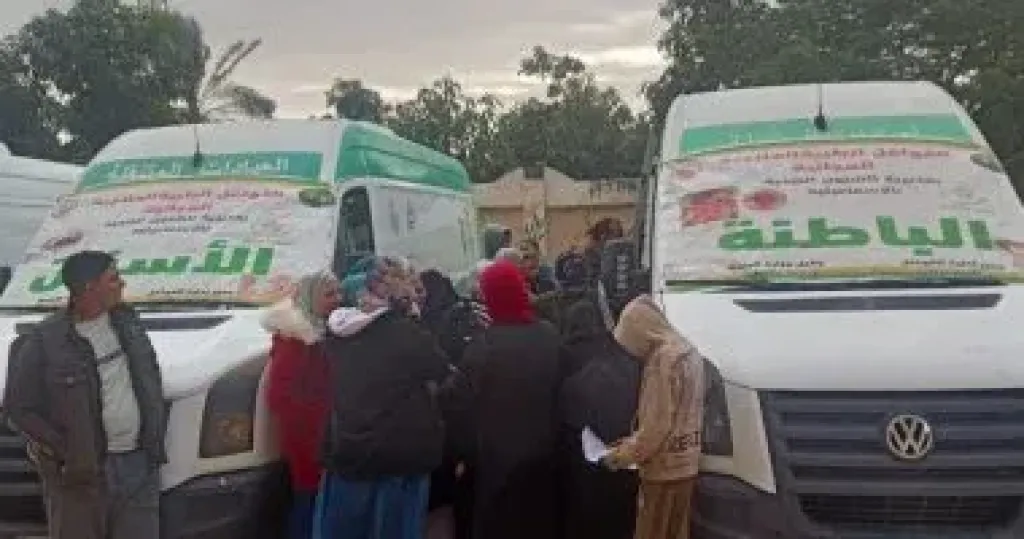 الكشف على 1231 مواطنا خلال قافلة طبية مجانية بالقنطرة غرب بالإسماعيلية