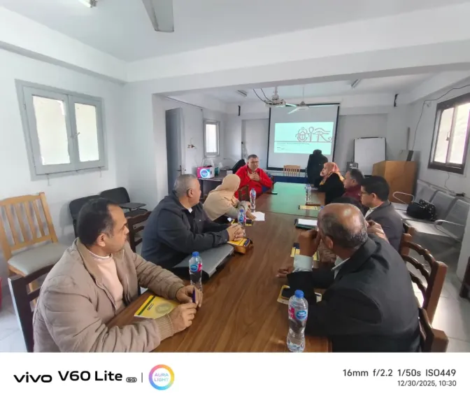 جمع البيانات وقياس إستهلاك مياة الرى فى المدارس الحقلية بالبحيرة