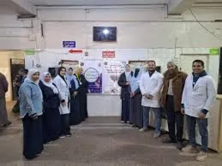 مستشفى إبشواي المركزي بالفيوم يطلق مبادرة ”المضاد الحيوي ليس حلا”