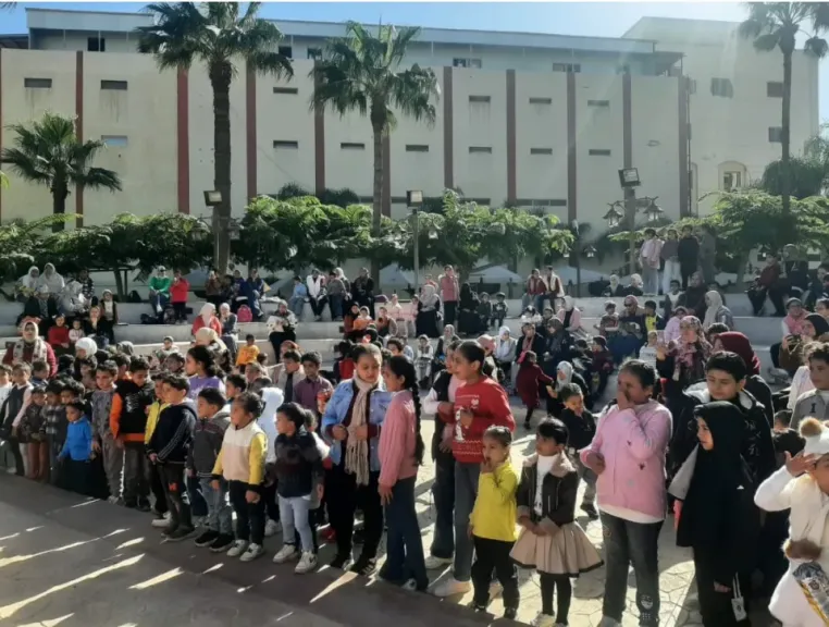 مكتبة مصر العامة بدمنهور تحتفل بالعام الميلادي الجديد بأنشطة ثقافية وترفيهية للأطفال