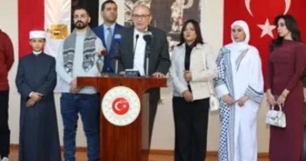 السفير التركى ينظم فعالية لدعم الفلسطينيين فى أول أيام العام الجديد