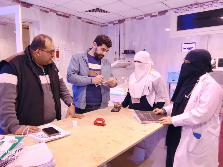 صحة الشرقية :مرور قبل منتصف الليل  لمتابعة سير العمل بمستشفى فاقوس المركزي