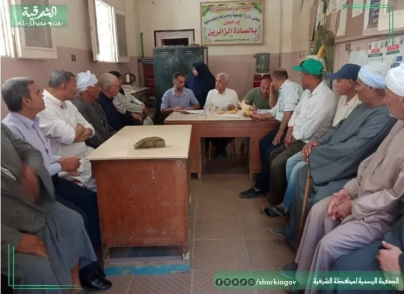 محافظ الشرقية  محا فظتنا الاولى فى انتاح القمح على الجمهورية