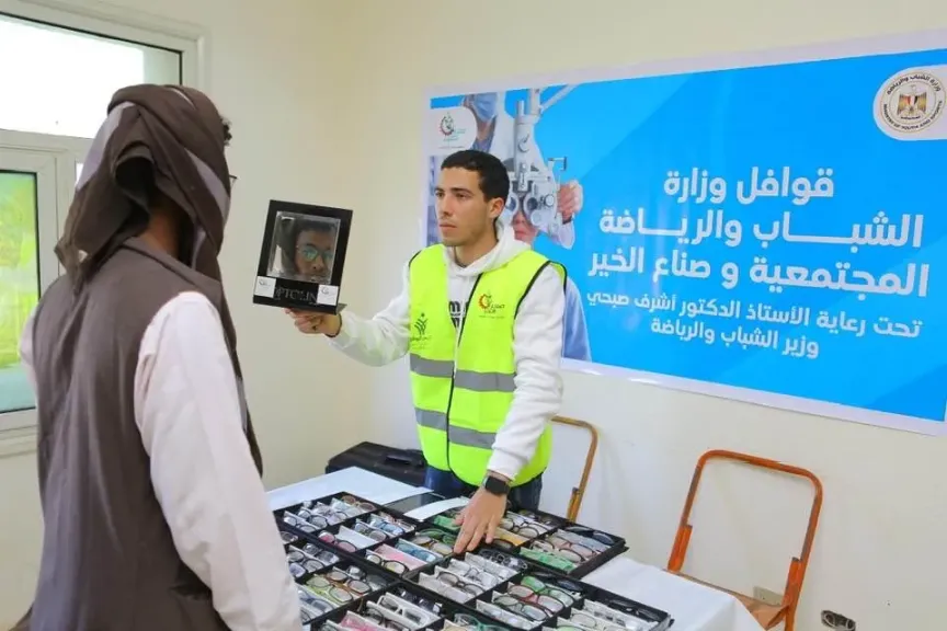 بداية قوية لـ «صناع الخير» في أول 2026.. قافلة طبية شاملة بشلاتين لدعم الأولى بالرعاية