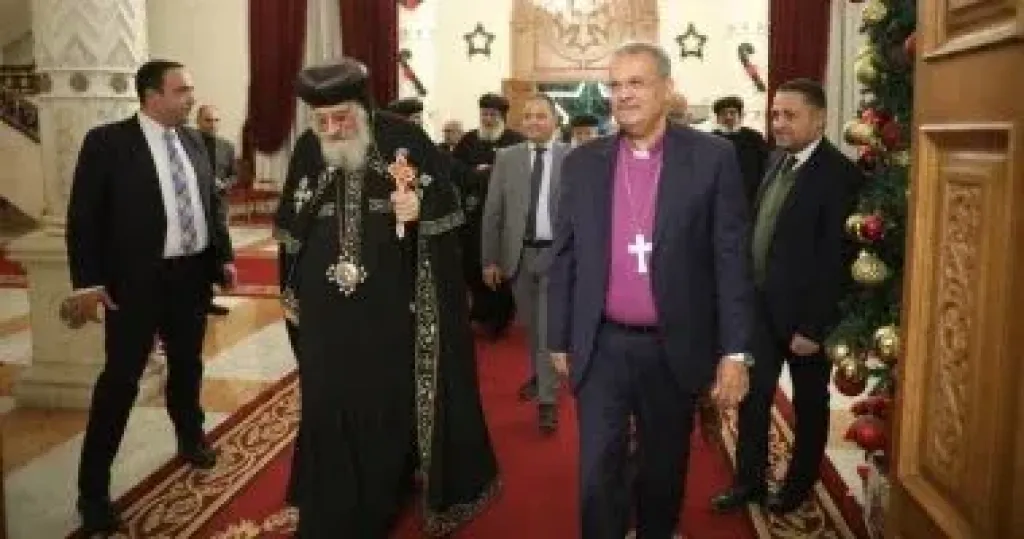 رئيس الطائفة الإنجيلية يهنئ البابا تواضروس الثاني بعيد الميلاد المجيد