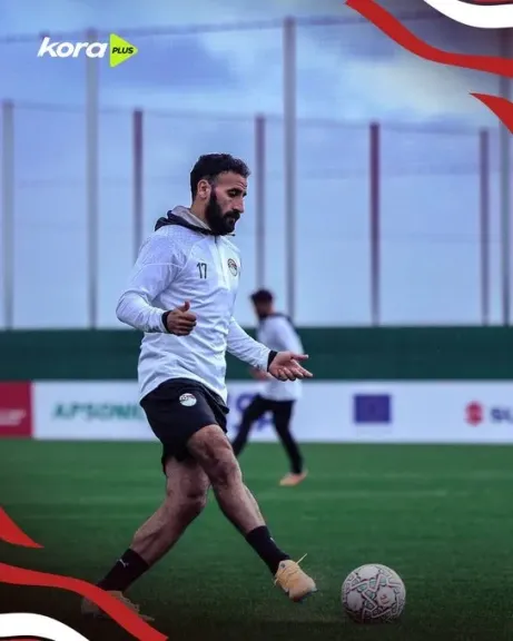 إصابة وتأهيل يبعدان لاشين وأسامة فيصل عن مران منتخب مصر