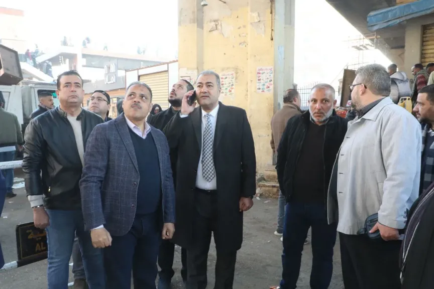 تحرك عاجل من محافظ الشرقية لمعاينة هبوط محدود في ”البلاطة العلوية” بكوبري الصاغة