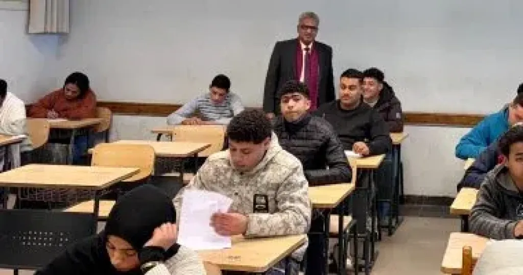 جامعة حلوان التكنولوجية الدولية تعقد امتحانات الفصل الدراسي الأول