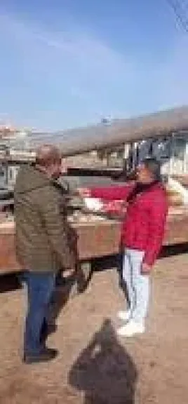 محافظ دمياط يتابع إصلاح كسر خط الصرف الصحي بمحطة مساكن المغربي بعزبة البرج