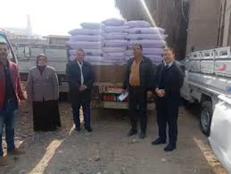 إحباط محاولة تهريب 10 أطنان دقيق مدعم إلى السوق السوداء بالفيوم