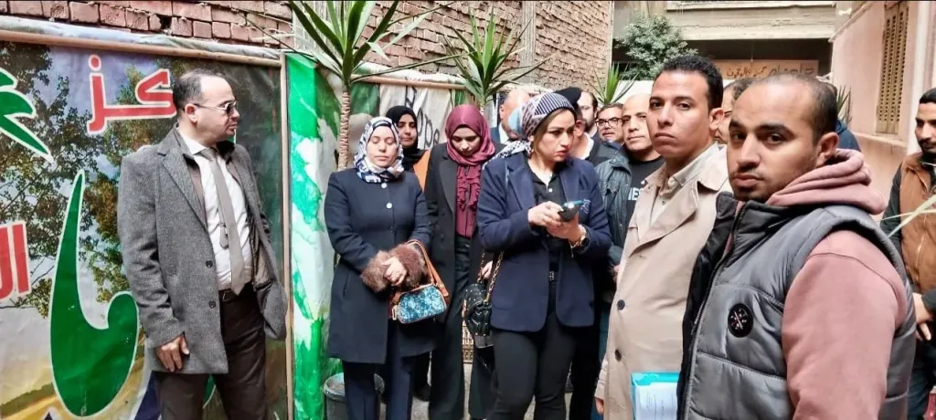 النيابة الإدارية تعاين موقع حريق بمركز صحي لعلاج الإدمان ببنها| صور