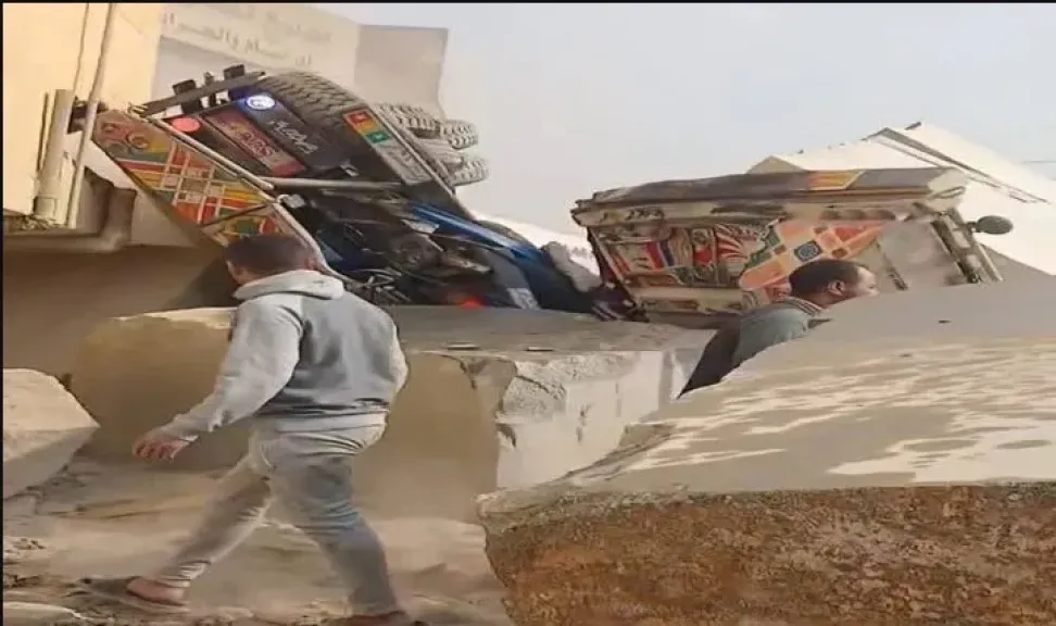 جانب من الحادث