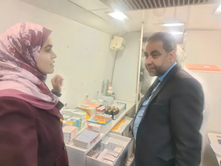 وكيل وزارة الصحة بأسيوط يتابع ميدانياً خطة التأمين الطبي بمحيط كاتدرائية رئيس الملائكة