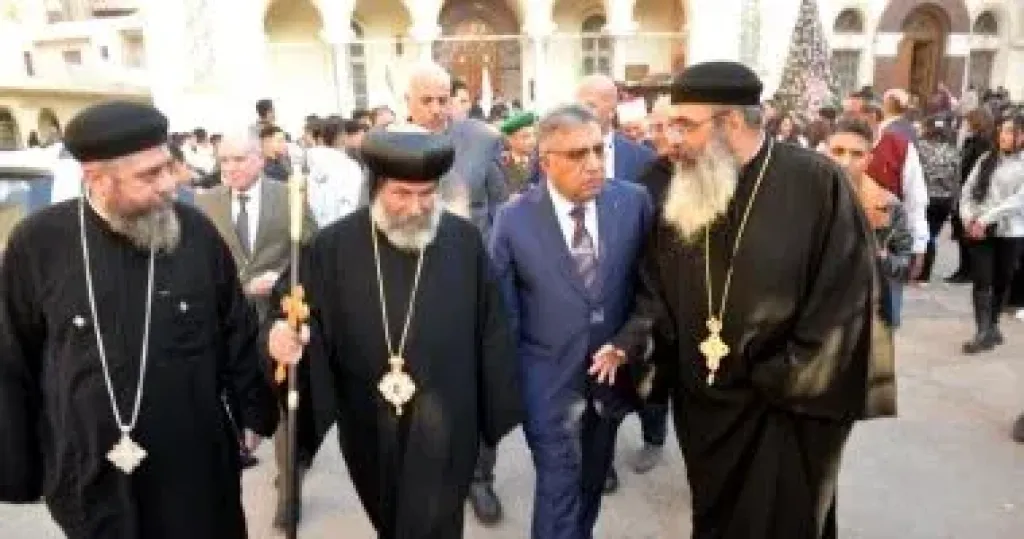 محافظ الدقهلية يقدم التهنئة بعيد الميلاد المجيد بمطرانية ميت غمر ودقادوس