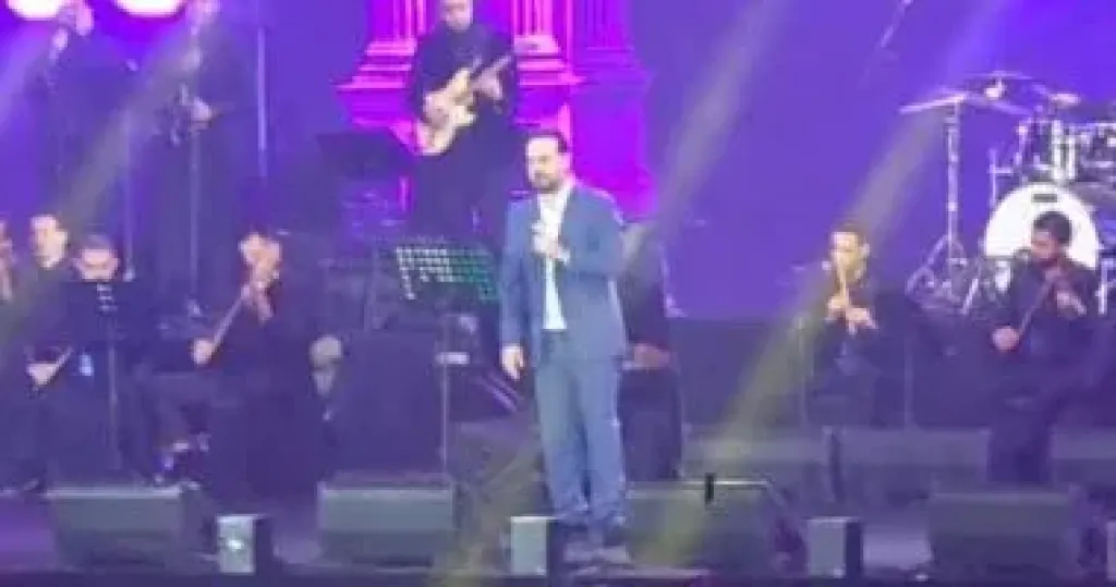 وائل جسار يتألق بأجمل أغانيه فى حفل مهرجان الفسطاط الشتوى