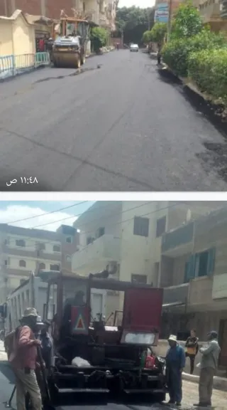 باستثمارات ٤١٨ مليون جنيه رفع كفاءة شبكة الطرق الداخلية بالشرقية