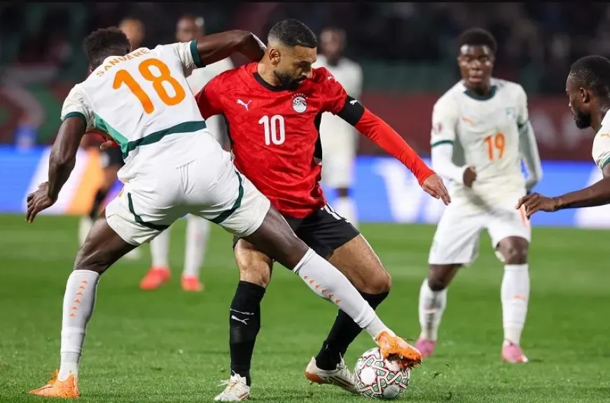 منتخب كوت ديفوار يسجل هدفًا عكسيًا في شباك مصر بربع نهائي أمم إفريقيا | النتيجة (2/1)